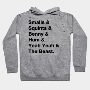 The Sandlot Names Hoodie